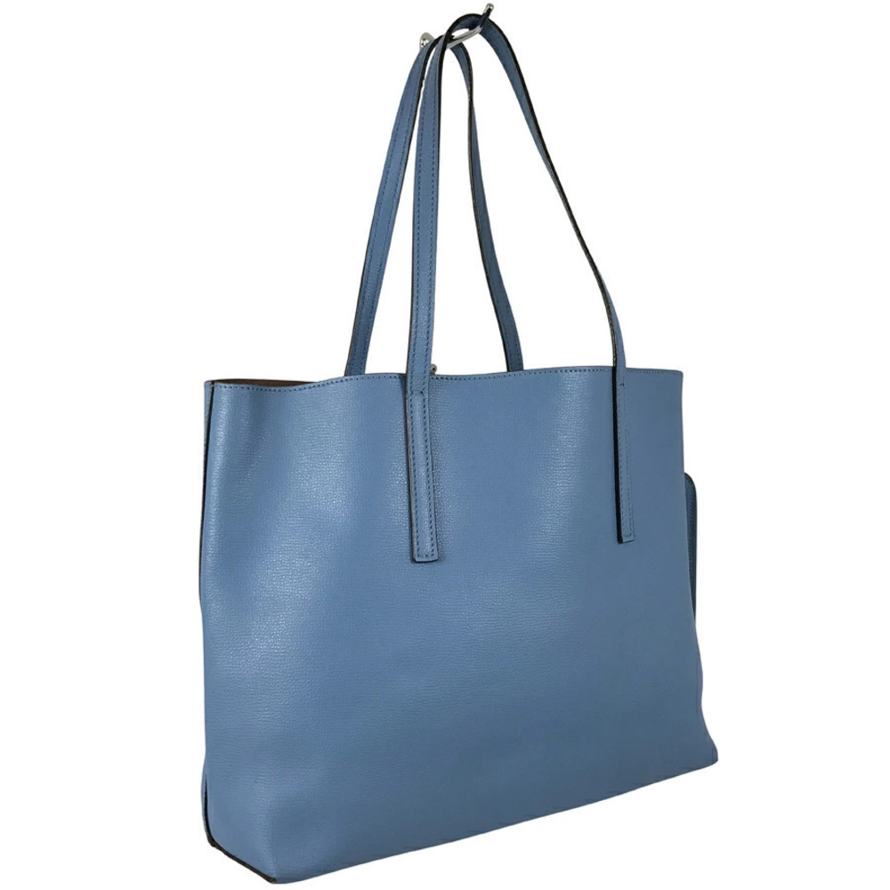 Fendi Leather F Bag Tote Black